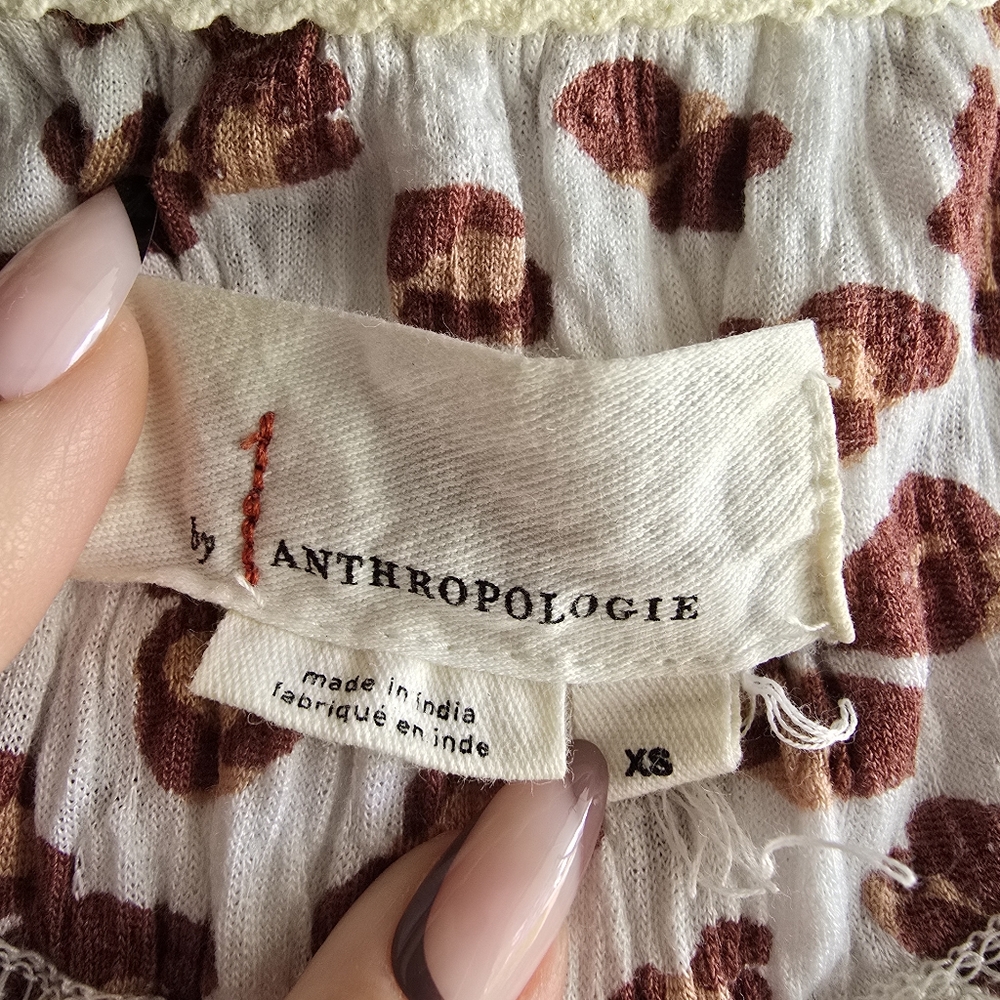 Anthropologie Leopard Print Long Tunic - Picture 7 of 7